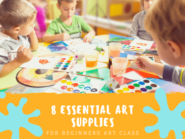 Art Supplies for beginners art class