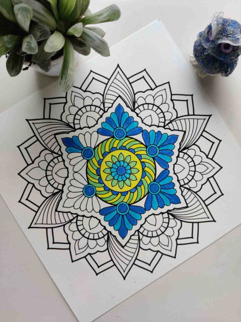 Mandala & Mindfulness: A Meditative Coloring Experience for Women