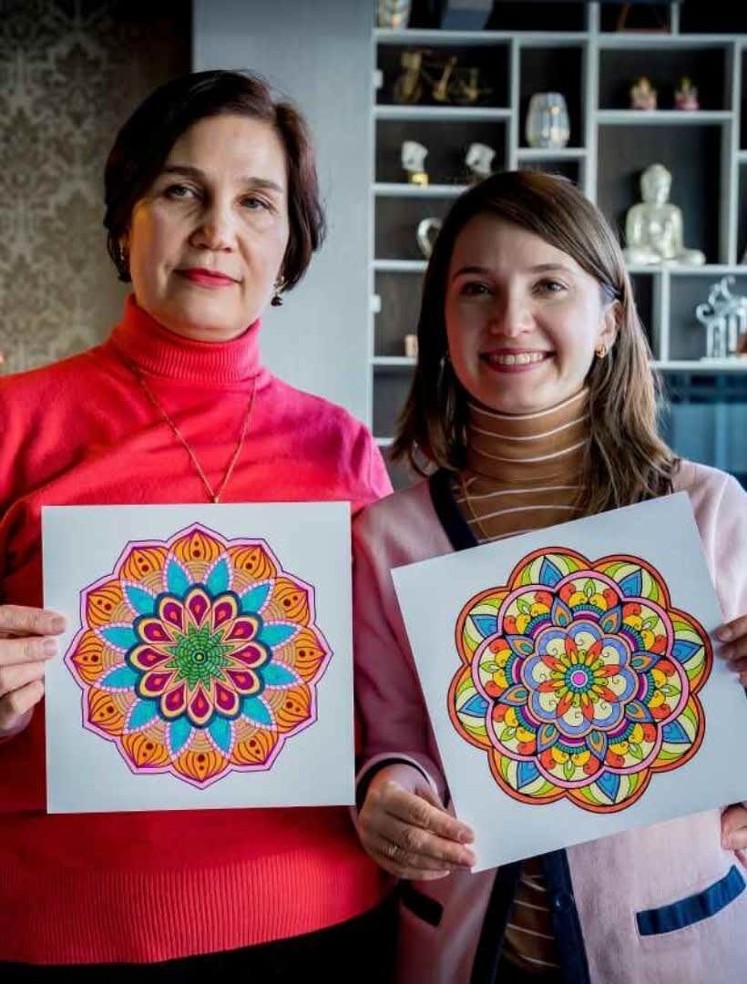 Mandala & Mindfulness: A Meditative Coloring Experience for Women