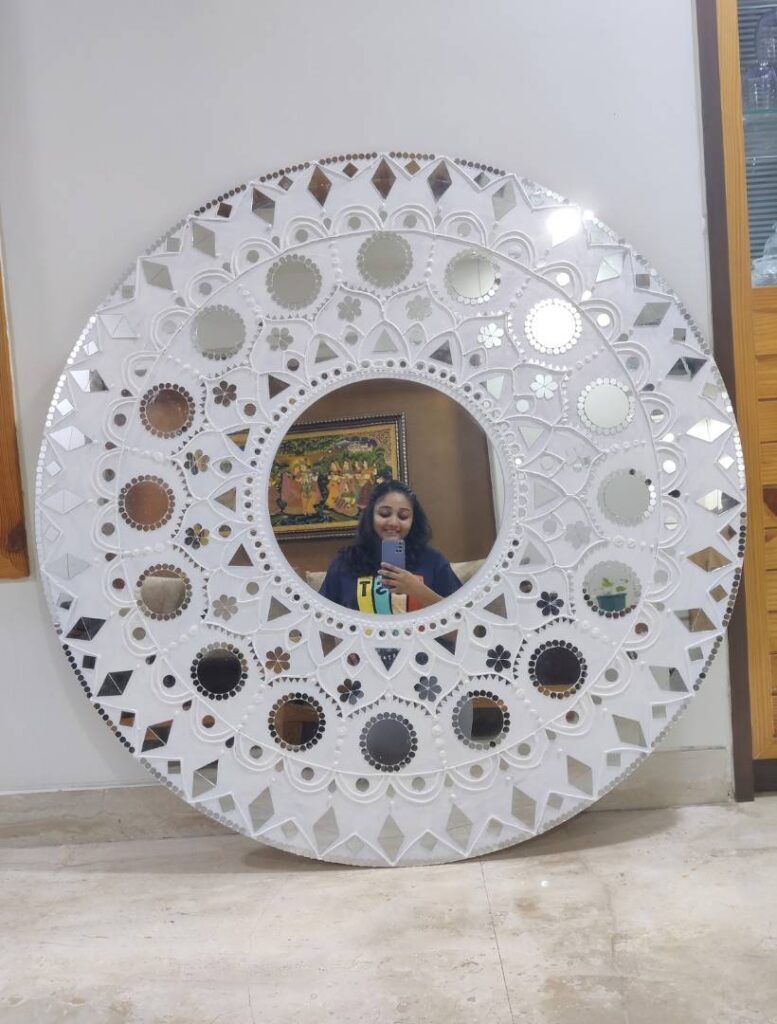 Lippan Mirror — Full Moon