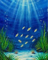 Under the Sea Paint Night