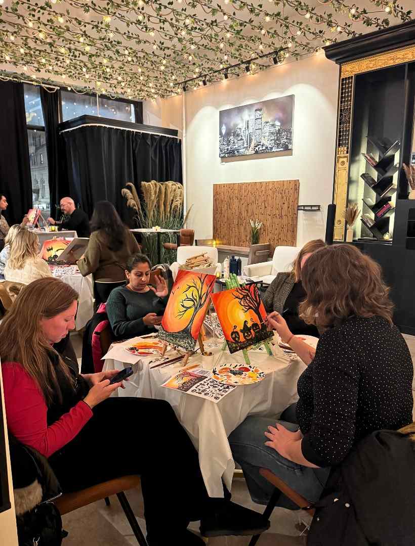paint and sip night